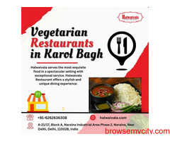 Vegetarian Restaurants in Karol Bagh