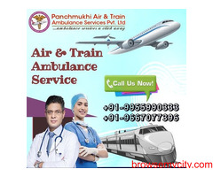 Take Panchmukhi Train Ambulance Service in Patna for Life-saving Medical Team