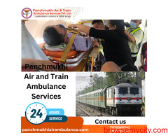 Panchmukhi Train Ambulance Service in Delhi Helps to Move Patients with Comfort and Safety