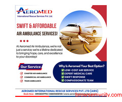 Aeromed Air Ambulance Service In Raipur - Provides Reliable Aviation Rescue Services In Raipur
