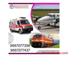 Avail Panchmukhi Rail Ambulance Services in Patna with High-tech Medical Equipment