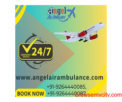 Hire Angel Air Ambulance Service in Gaya with Superb Medical Tool