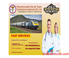 Get Panchmukhi Rail Ambulance Service in Patna for India’s No. 1 Healthcare Team