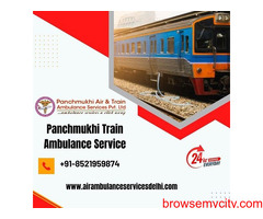 Take High-tech Panchmukhi Rail Ambulance Service in Ranchi  with Advanced Medical Equipment