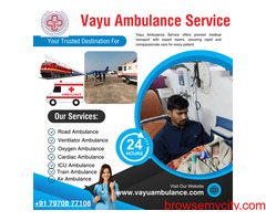 Vayu Road Ambulance Services in Kankarbagh: Delivering Top-Quality Care