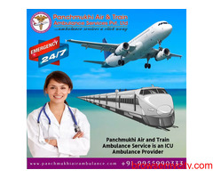 Panchmukhi Train Ambulance in Kolkata is dedicated to transferring Patients with Proper Care