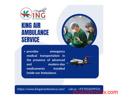 Air Ambulance Service in Thiruvananthapuram by King- Cost-Effective Budget
