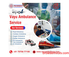 Hi-Tech ICU Ambulance Services in Patna - Vayu Ambulance
