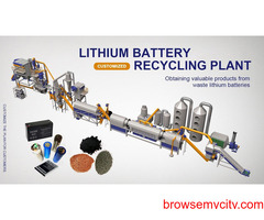 LITHIUM BATTERY RECYCLING PLANT