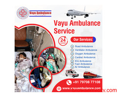 Safe Vayu Ambulance Services in Patliputra with All Modern Medical Tools