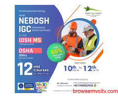 Nebosh IGC certification in Andhra Pradesh