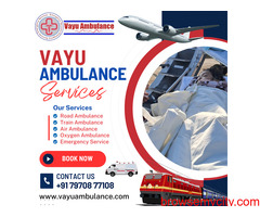 Vayu Air Ambulance Services in Patna - All Medical Desires Fulfilled For The Best Care