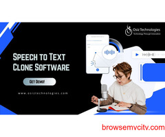 Speech To Text Clone Software - Osiz