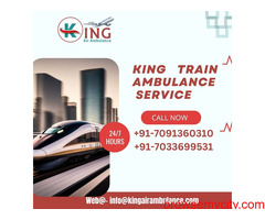 Gain King Train Ambulance Services  for Safe Patient Transfer in Ranchi
