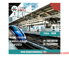Select King Train Ambulance Services in Kolkata with Healthcare Team
