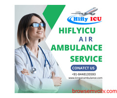 Experts Air Ambulance Service in Delhi by Hiflyicu