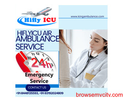Swift Evacuation Air Ambulance Service in Mumbai by Hiflyicu