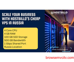 Scale Your Business with Hostbillo’s Cheap VPS in Russia