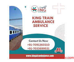 Select King Train Ambulance Service in Ranchi with World – class Ventilator setup