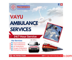Vayu Ambulance Services in Patna - Safe and Cost-Effective Option