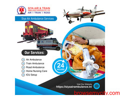 Siya Air Ambulance Service in Patna - Emergency Medical Transport