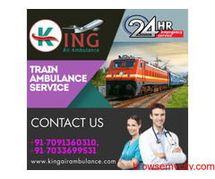 Get King Train Ambulance in Kolkata to complete Medical Transportation