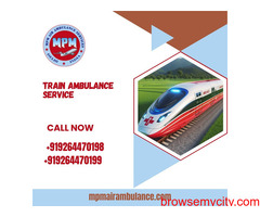 Choose MPM Train Ambulance Service in Chennai at an affordable charge