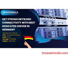 Get Strong Network Connectivity with Best Dedicated Server in Germany