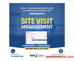 Site visit management in real estate