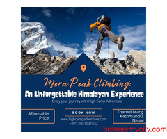 Mera Peak Climbing: An Unforgettable Himalayan Experience