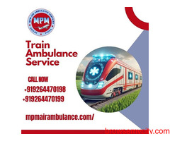 Avail of MPM  Train Ambulance Service in Jabalpur with advanced Medical service