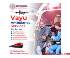 Emergency Rescue Vayu Air Ambulance Services in Patna - Best Possible Care
