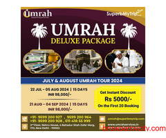 Get Best Deluxe Umrah Tour Packages 2024 Superb Umrah