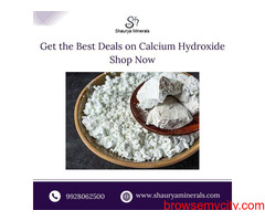 Get the Best Deals on Calcium Hydroxide - Shop Now!