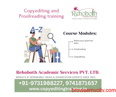Professional Online Copyediting and Proofreading Certification Course
