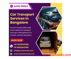Car Transport Services in Bangalore