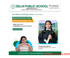 Top CBSE Schools in Secunderabad,Tarnaka,Safilguda,ECIL West Marredpally |  DPS Mahendra Hills
