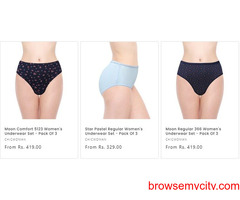 Shop Stylish Cotton Panties for Women & Women's Underwear Set