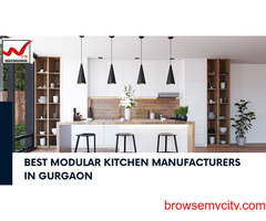 Transform Your Home with the Best Modular Kitchen Manufacturers in Gurgaon