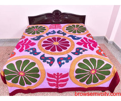 Premium Handcrafted Bedsheets – Elegance Meets Comfort!
