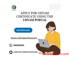 Apply for Udyam Certificate Using the Udyam Portal