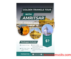 Golden Triangle Tour with Amritsar: India's Majestic Heritage & Golden Temple