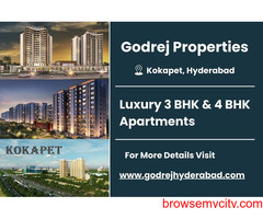 Godrej Kokapet - Discover the Epitome of Luxury with 3 & 4 BHK Apartments in Hyderabad