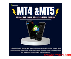 Get your latest services Using crypto forex MT4 & MT5