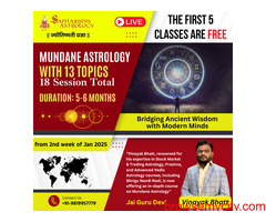 Vinayak Bhatt Presents: The Art and Science of Mundane Astrology