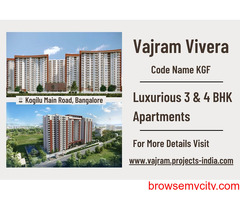 Vajram Vivera - Luxury Apartments, Sophisticated Living on Kogilu Main Road, Bangalore