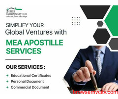 MEA Apostille services for all types of documents