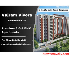 Vajram Vivera, Kogilu Main Road - Luxury Apartments Offering Exceptional Comfort in Bangalore