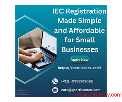 IEC Registration Made Simple and Affordable for Small Businesses