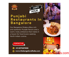Punjabi Restaurants In Bangalore | Best Restobar In Bangalore